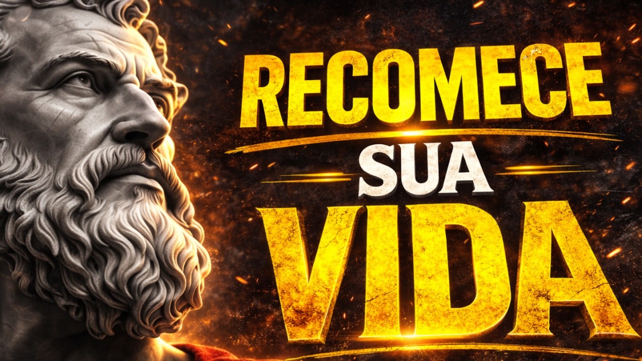FORCE-SE a RECOMEÇAR sua VIDA em SILÊNCIO — 14 Passos Para Criar uma Nova Identidade | ESTOICISMO