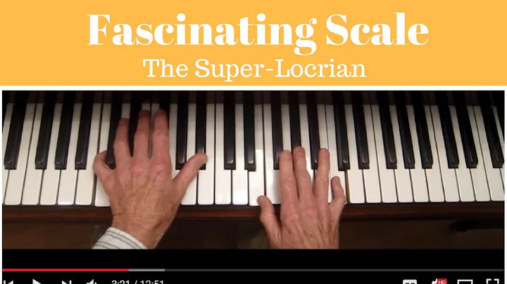 Jazz Improvisation, Fascinating Scale: The Super Locrian