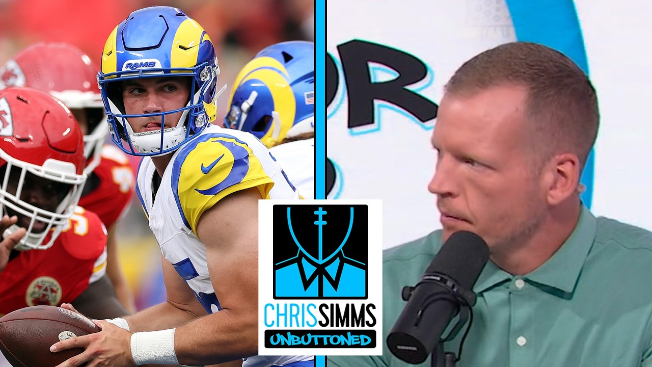 Ty Simpson lacked 'wow factor' in first preseason outing | Chris Simms Unbuttoned | NFL on NBC