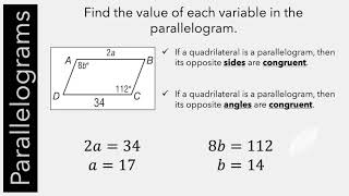 6.2 Parallelograms