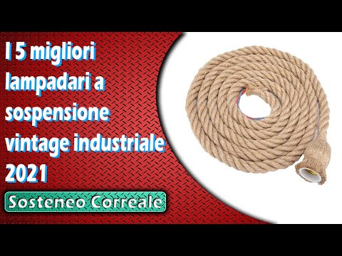 I 5 migliori lampadari a sospensione vintage industriale 2021