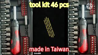 tool kit 46pcs (made in Taiwan)