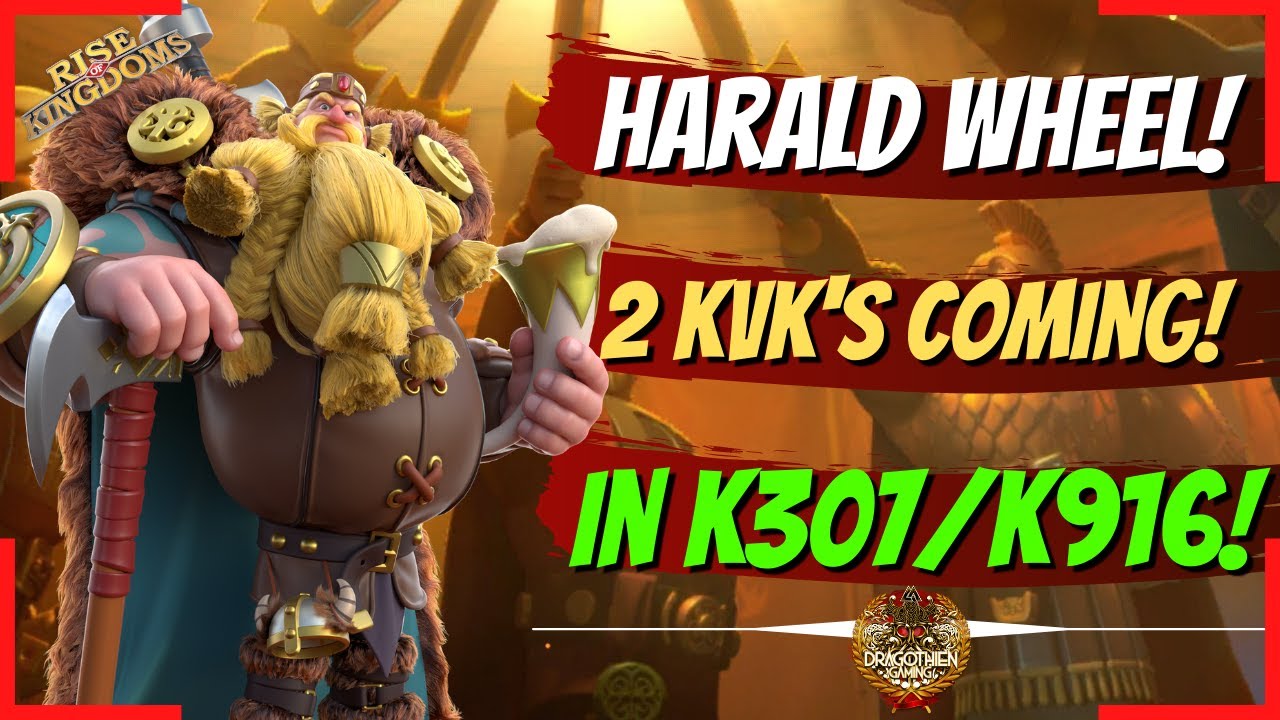 Harald Wheel on K307 | K307 and K916 KvK's coming! | K916 bracket discuss