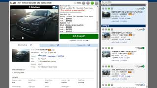 LIVE BIDDING & BUYING ONLINE MANHEIM AUTO AUCTION LIVE EXAMPLE ON HOW TO BUY CARS ONLINE AT AUCTION!