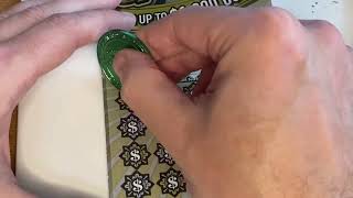 NICE WIN ON SILVER GOLD 1 000 000 MO LOTTERY SCRATCH OFF TICKET