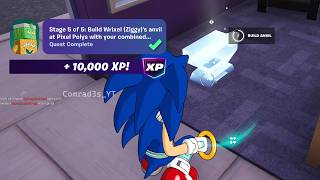 How to EASILY Build Wrixel Ziggys anvil at Pixel Polys with your combined materials Fortnite