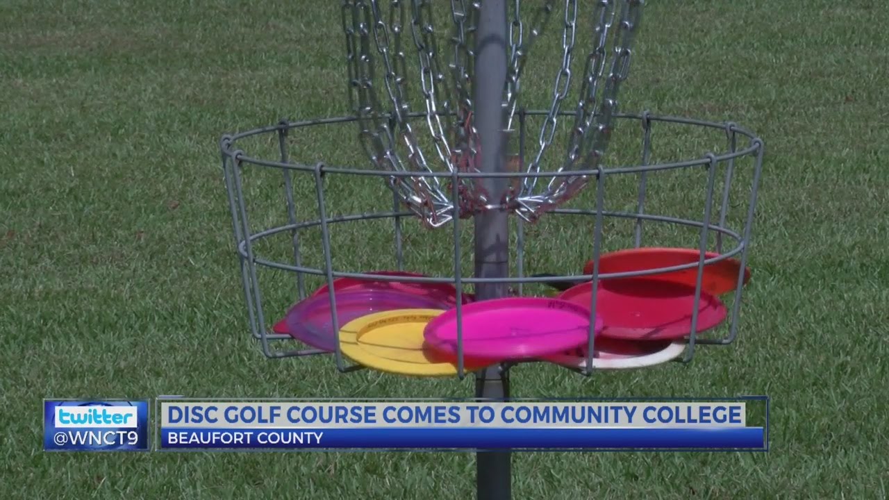 Disc golf course comes to community college