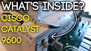 MASSIVE SWITCH! - What's Inside the Cisco Catalyst 9600?