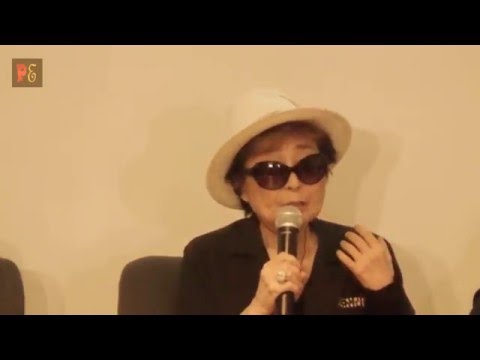 YOKO ONO - CONFERENCIA DE PRENSA - PARTE 1 - MEXICO