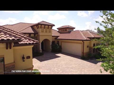 7367 Gorda Peak Court, Melbourne, FL home video tour