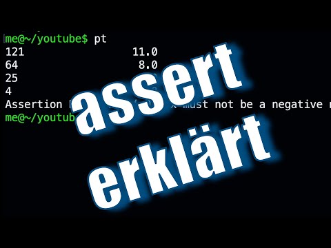 Learn Python – assert & AssertionError simply explained