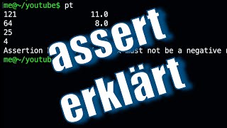 Learn Python – assert & AssertionError simply explained
