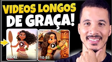 🔔 Crie VÍDEOS LONGOS COM IA 100% GRÁTIS e ILIMITADO! (+15 minutos)