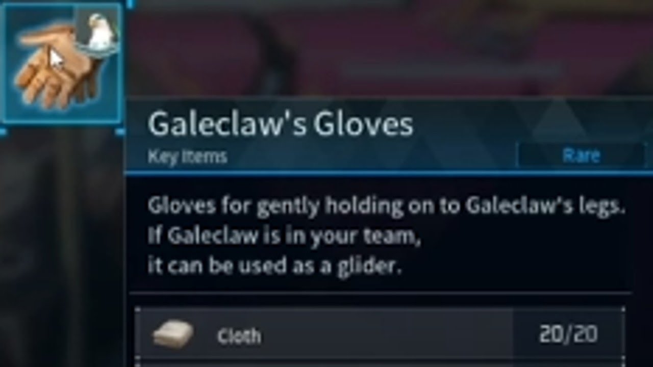 How to Make Galeclaw's Gloves in Palworld