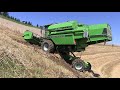 Drescher festgefahren | Getreideernte am Limit | Weizenernte 2021 | wheat harvest