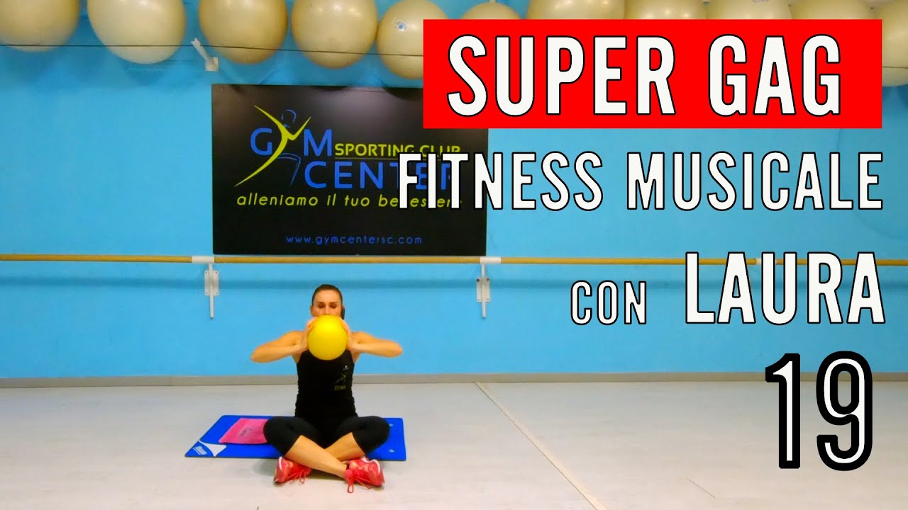 Lezione 19 di Fitness musicale CARDIO E GAG con Laura