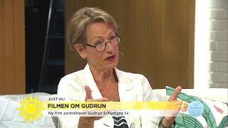 Dottern kämpade i år för att Gudrun Schyman skulle sluta dricka - Nyhetsmorgon (TV4)