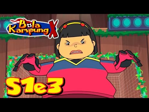 🇲🇾 Bola Kampung X | S1E3 | Ancaman Strawberry (Malay) | Kartun Kanak-Kanak