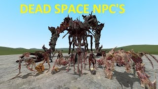 DEAD SPACE NPC'S GMOD-FIGHTS