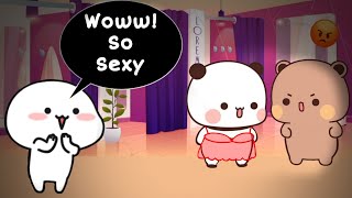 Dudu got Possessive  |Peach Goma| |Animation| |Bubuanddudu|