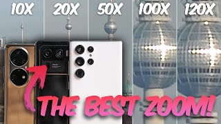 The best ZOOM smartphone camera! S22 Ultra vs P50 Pro vs Mi 11 Ultra! | VERSUS