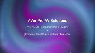 AVer PTZ Link & Sennheiser Microphone: How-to & Feature Video