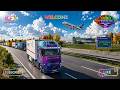 LIVE ETS2 | playing |ETS 1.58 | Volvo FH- AERO | playing in promods 2.81Delivery goods| DAY-15🚚🚛😊