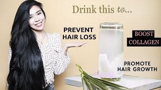 I Cant believe I Did Not Drink This Sooner  Helps Stop Hair Loss & Boosts Collagen Naturally