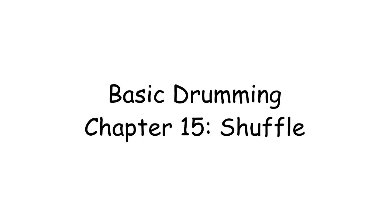 Basic Drumming by Note Weerachat Chapter 15