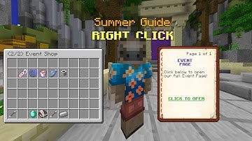 Every Hypixel Summer Event Lobby Cosmetic 2022