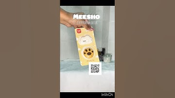 Meesho CUTE 🥰 KOREAN cutter @Meesho take screenshot of QR code and image search on Meesho #shorts