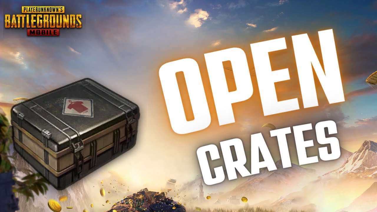 How to Open Crates in Pubg Mobile 2024? YouTube