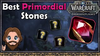 Primordial Stones: Which are performing better for tanks!