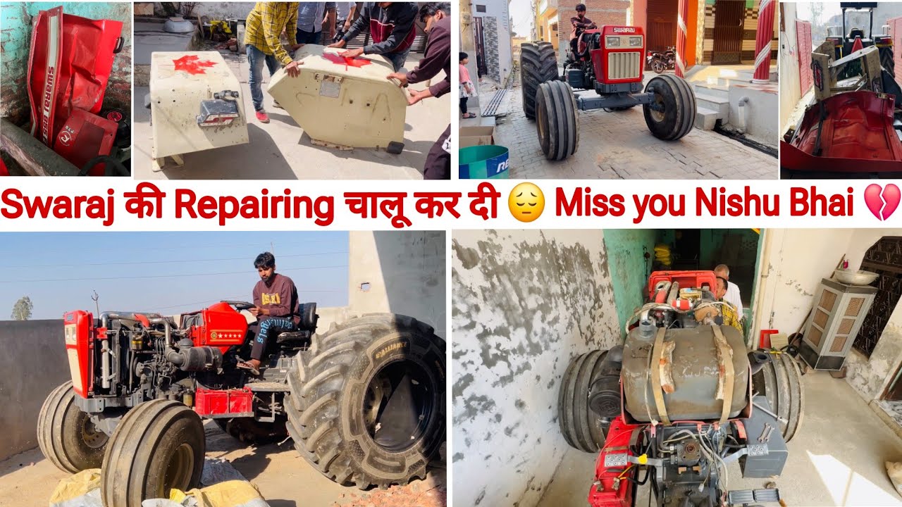 आज तो Swaraj को घर ले आए 😞// सारा खोल दीया Swaraj 🥺// Work Start👍