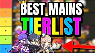 Maplestory Reboot BEST Mains TIERLIST (post newage)