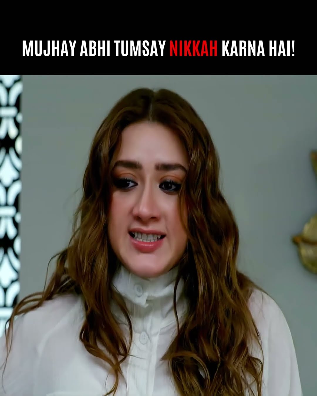 Tum mujhsay abhi Nikkah karogay ya nahi? #mominaiqbal  #dastak  #shorts