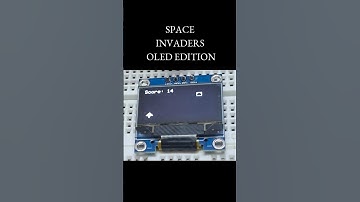 Built Space Invaders on Arduino with Just a Joystick + OLED!