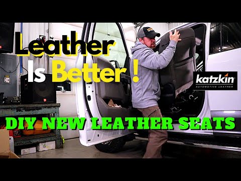 Leather Is Better! – DIY Katzkin Leather How To Installation on Ford F-150 – Tips and Review