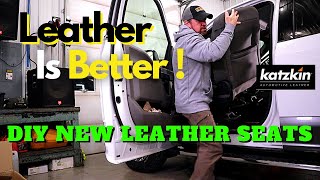 Leather Is Better! - DIY Katzkin Leather How To Installation on Ford F-150 - Tips and Review