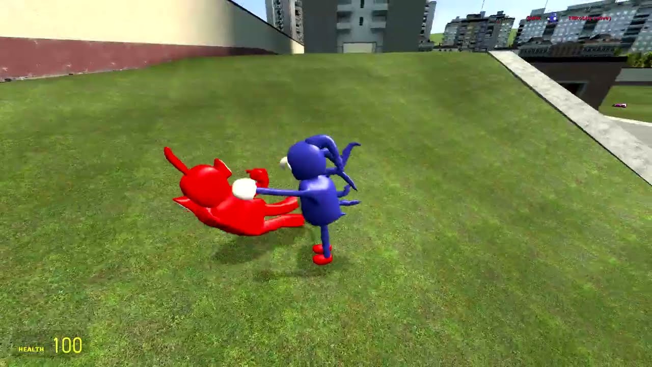 Garry's Mod PLAYING AS A 3D NEXTBOT AND CHASE NPCS