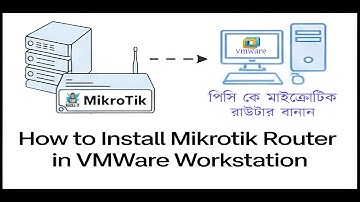 Mikrotik 5: Home LAB Setup: How to make a mikrotik Router in VMWare Workstation