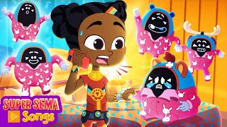 Five Little Monkeys: Silly Bongolalas Dance Fun | Super Sema Nursery Rhymes