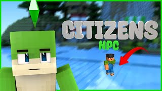 ¿Como crear NPC en tu SERVIDOR de MINECRAFT? | Minecraft Plugins - Citizens