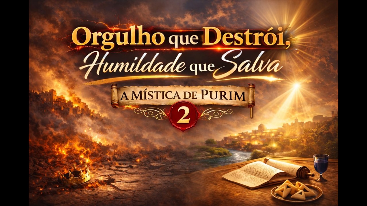 MÍSTICA de Purim - Orgulho que Destrói, Humildade que Salva - aula 2