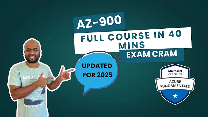 AZ-900 Exam Cram | Full Azure Fundamentals Course in 40 Minutes | Microsoft Certification 2025