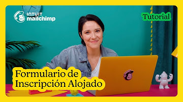 Crear un formulario de suscripción alojado en Mailchimp