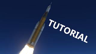 KSP Tutorial: Artemis 2 (SLS + Orion) Stock