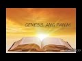 ANG KASAYSAYAN NG PAGLIKHA (Genesis Chapter 1:1-31)[Tagalog Audio]