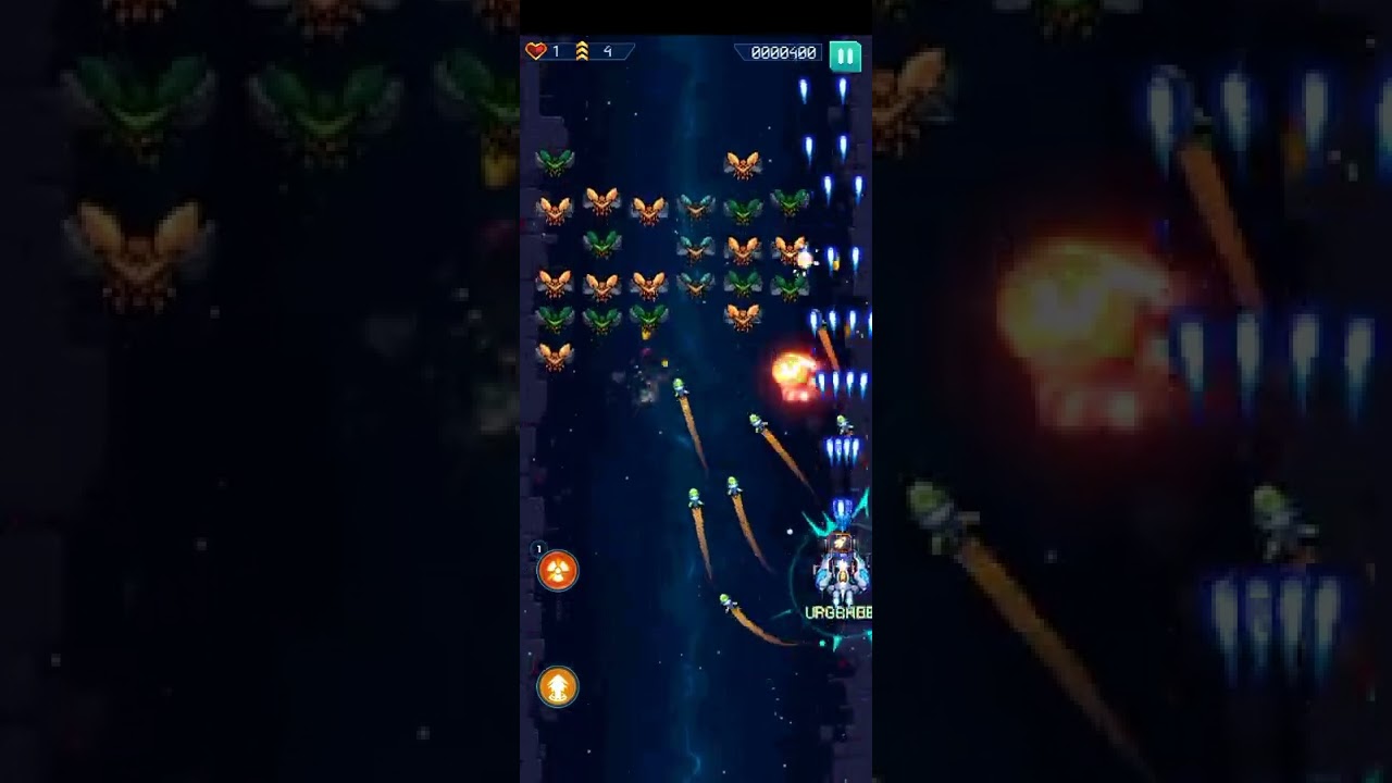Galaxiga boss fight level 5 