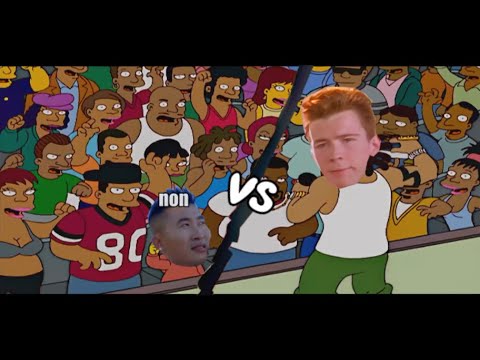 Video Rickroll với đẹp trai nhưng rap battle - youtube